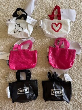 NWT Knolig IKEA mini pouches